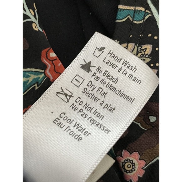 LSPACE Liberty Floracopa Pamela One Piece Swimsuit Size 6 Floral Plunge Halter - Picture 10 of 10